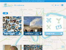 Tablet Screenshot of hellobrisbane.com